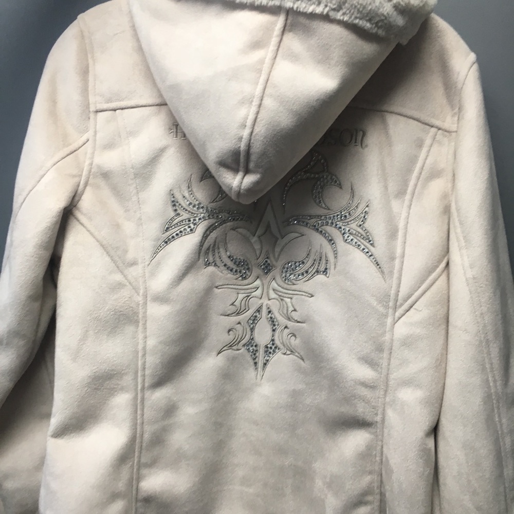 Harley Davidson Leather Suede Jacket - Picture 4 of 8
